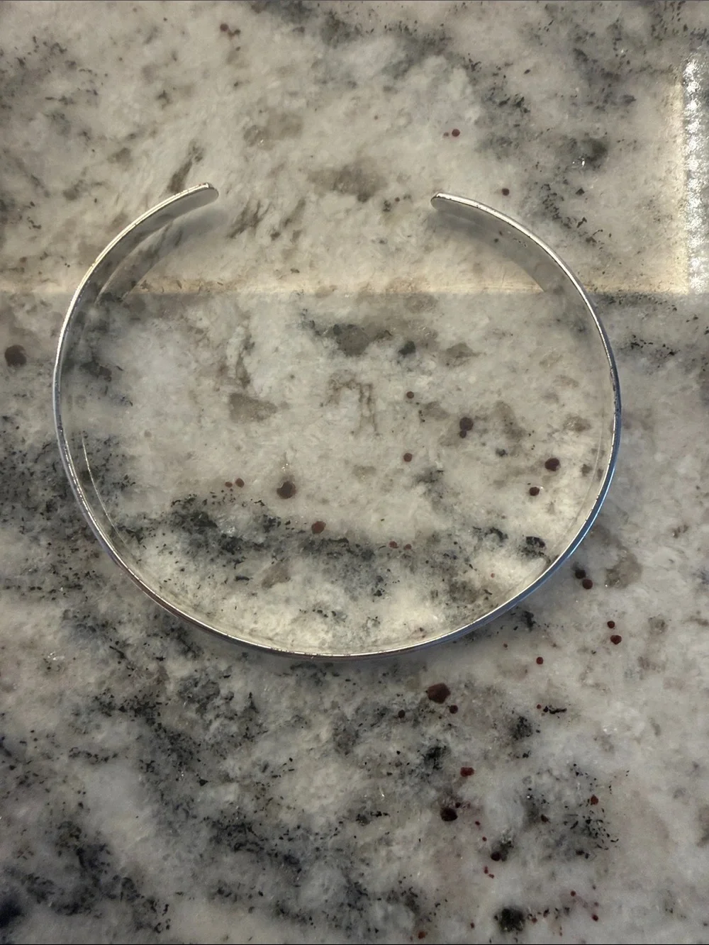 Silver 'A Sister Is A Forever Friend' Engraved Bangle Bracelet